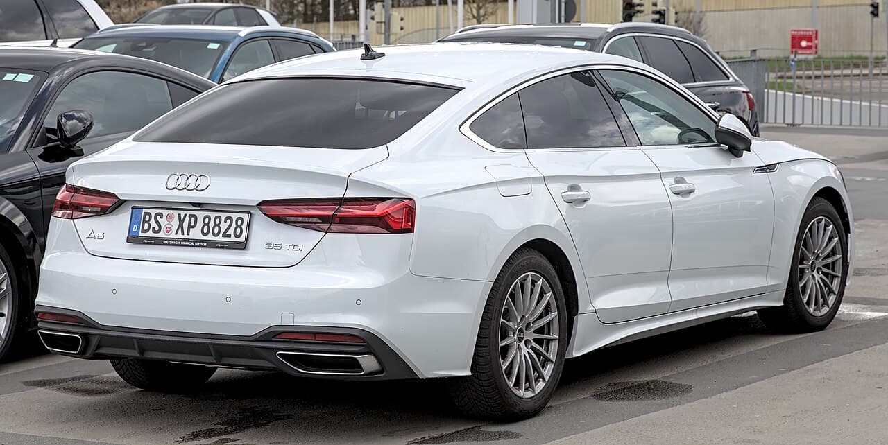 Audi A5 Sportback — exterior reference