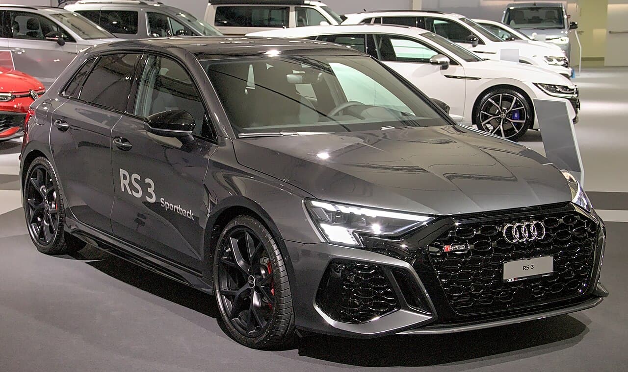 Audi RS3 Sportback — exterior reference