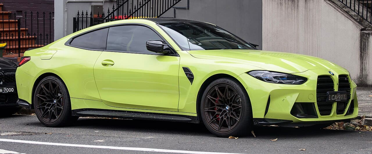 BMW M4 Competition Coupé — exterior reference