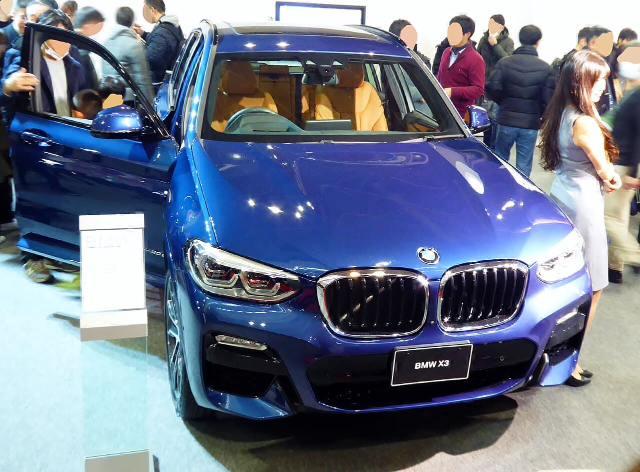 BMW X3 SUV — exterior reference